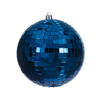 Photograph of 4.75" Blue Mirror Ball Ornament 4/Bag