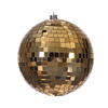 Photograph of 4.75" Gold Mirror Ball Ornament 4/Bag