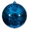 Photograph of 8" Blue Mirror Ball Ornament