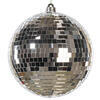 Photograph of 8" Silver Mirror Ball Ornament