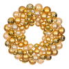 Photograph of 24" Gold Ball Wreath