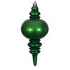 Photograph of 13" Emerald Candy Glitter Finial UV