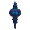 Photograph of 13" Midnight Blue Candy Glitter Finial U