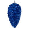 Photograph of 7" Blue Glitter Pinecone 4/Bag