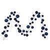 Photograph of 10' Midnight Blue Mat Shn Prl Garld 2-4"