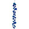 Photograph of 6' Blue Matt Shny Pearl Ball Garlnd 4-6"
