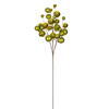 Photograph of 30" Lime Matte Shiny Ball Orn Spray 1-2"