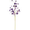 Photograph of 30" Lavender Mat Shny Ball Orn Spry 1-2"