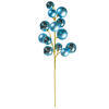 Photograph of 30" Denim Blue Mat Sh Ball Orn Spry 2-3"