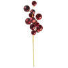 Photograph of 30" Crimson Red Mat Sh Bll Orn Spry 2-3"
