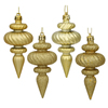 Photograph of 4" Gold Finial 4 Finish Asst 8/Bx