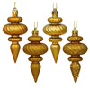 Photograph of 4" Ant. Gold Finial 4 Finish Asst 8/Bx