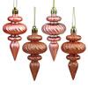 Photograph of 4" Rose Gold Finial 4 Finish Asst 8/Bx