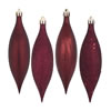 Photograph of 5.5" Burgundy Drop 4 Finish Asst 8/Bx