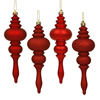 Photograph of 7" Red Finial 4 Finish Asst 8/Bx