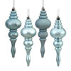 Photograph of 7" Baby Blue Finial 4 Finish Asst 8/Bx
