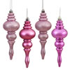 Photograph of 7" Mauve Finial 4 Finish Asst 8/Bx