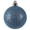 Photograph of 2.4" Periwinkle Glitter Ball 24/Bag