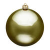 Photograph of 3" Olive Shiny Ball UV Drilled 12/Bag