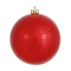 Photograph of 6" Red Candy Ball UV Drilled 4/Bag