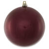 Photograph of 4" Berry Red Candy Ball UV Drilled 6/Bag