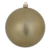 Photograph of 4" Champagne Candy Ball UV Drilled 6/Bag