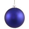 Photograph of 4" Cobalt Blue Matte Ball UV Drill 6/Bg