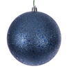 Photograph of 6" Denim Blue Sequin Ball Drilled 4/Bag
