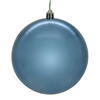 Photograph of 2.75" Denim Blue Shiny Ball UV Drilled 1