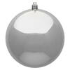 Photograph of 6" Silver Shiny Ball UV Drilled 4/Bag