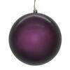 Photograph of 4" Plum Pearl Seamless UV Drilled 6/Box