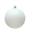 Photograph of 15.75" White Glitter Ball 