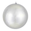 Photograph of 20" Giant Silver Shiny Ornament