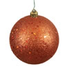 Photograph of 4" Burnish Orange Sequin Ball 6/Bag