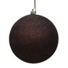 Photograph of 2.4" Chocolate Glitter Ball 24/Bag