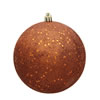 Photograph of 6" Copper Sequin Ball Drilled 4/Bag