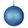 Photograph of 10" Periwinkle Sequin Ball Drilled