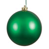 Photograph of 8" Green Matte Ball UV Drilled Cap