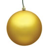 Photograph of 3" Honey Gold Matte Ball UV 12/Bag