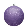 Photograph of 4" Lavender Sequin Ball Drilled 6/Bag