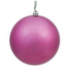 Photograph of 4" Mauve Candy Ball UV Drilled 6/Bg