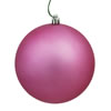 Photograph of 6" Mauve Matte Ball UV Drilled 4/Bg