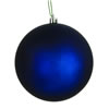 Photograph of 6" Midnt Blue Matte Ball UV Drilled 4Bag