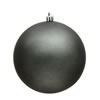 Photograph of 6" Pewter Matte Ball UV Drilled 4/Bag