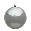 Photograph of 4" Pewter Shiny Ball UV Drilled 6/Bag