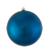 Photograph of 6" Sea Blue Matte Ball UV Drilled 4/Bag