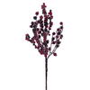 Photograph of 14" Icy Red & Burgundy Berry Pick 6/Bag