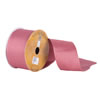Photograph of 2.5"x10yd Dusty Rose Satin Wired