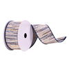 Photograph of 2.5"x10yd Navy/Cream/Champagne Ribbon