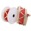 Photograph of 2.5"x5yd Red/Gold Nut Cracker Ribbon